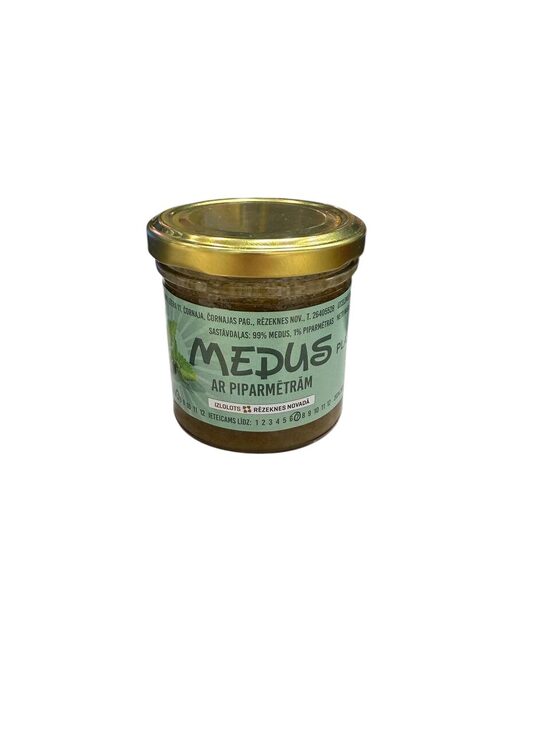 Medus ar piparmētrām 180 g